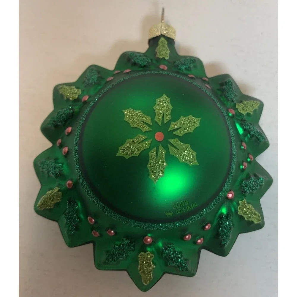 Hallmark 2009 Ornament The Winter Wreath Christmas Holiday Decoration W/Box